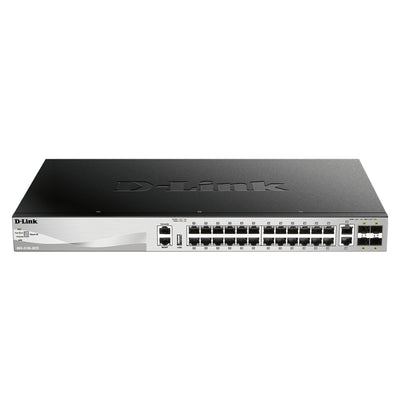 D-Link 30 port Stackable Gigabit Layer 3+ Switch with 6 ports DGS-3130-30T