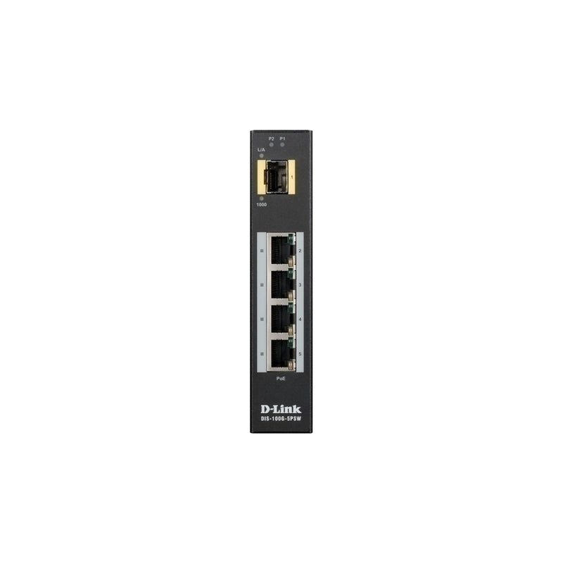 D-Link DIS-100G-5PSW 5 Port PoE Switch