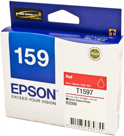Epson T1597 C13T159790 Red Genuine Ink Cartridge 2,000 Prints