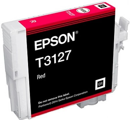 Genuine Epson T3127 C13T312700 Red Ink Cartridge 980 Prints