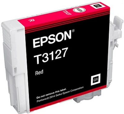 Genuine Epson T3127 C13T312700 Red Ink Cartridge 980 Prints
