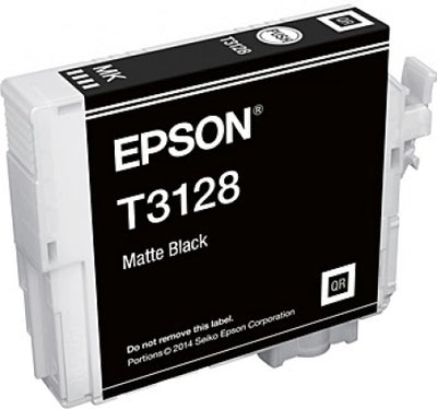 Genuine Epson T3128 C13T312800 Matte Black Ink Cartridge 980 Prints