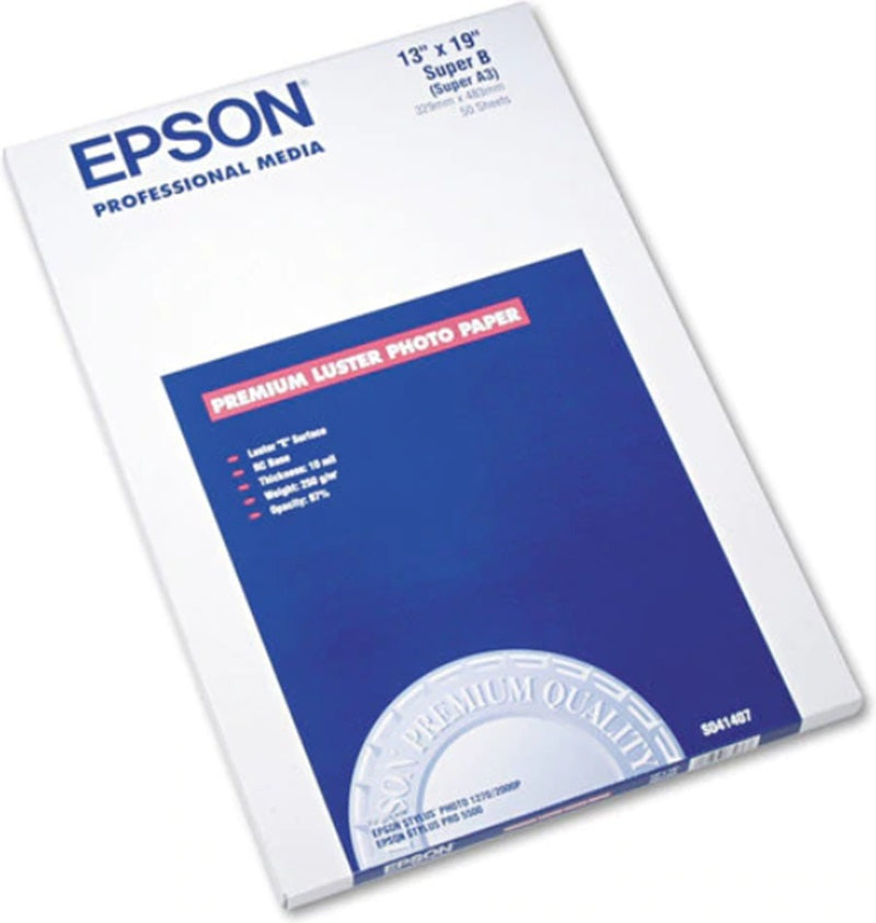 Epson 13x19 S041407 Fine Art Paper 50 Sheets/Pack