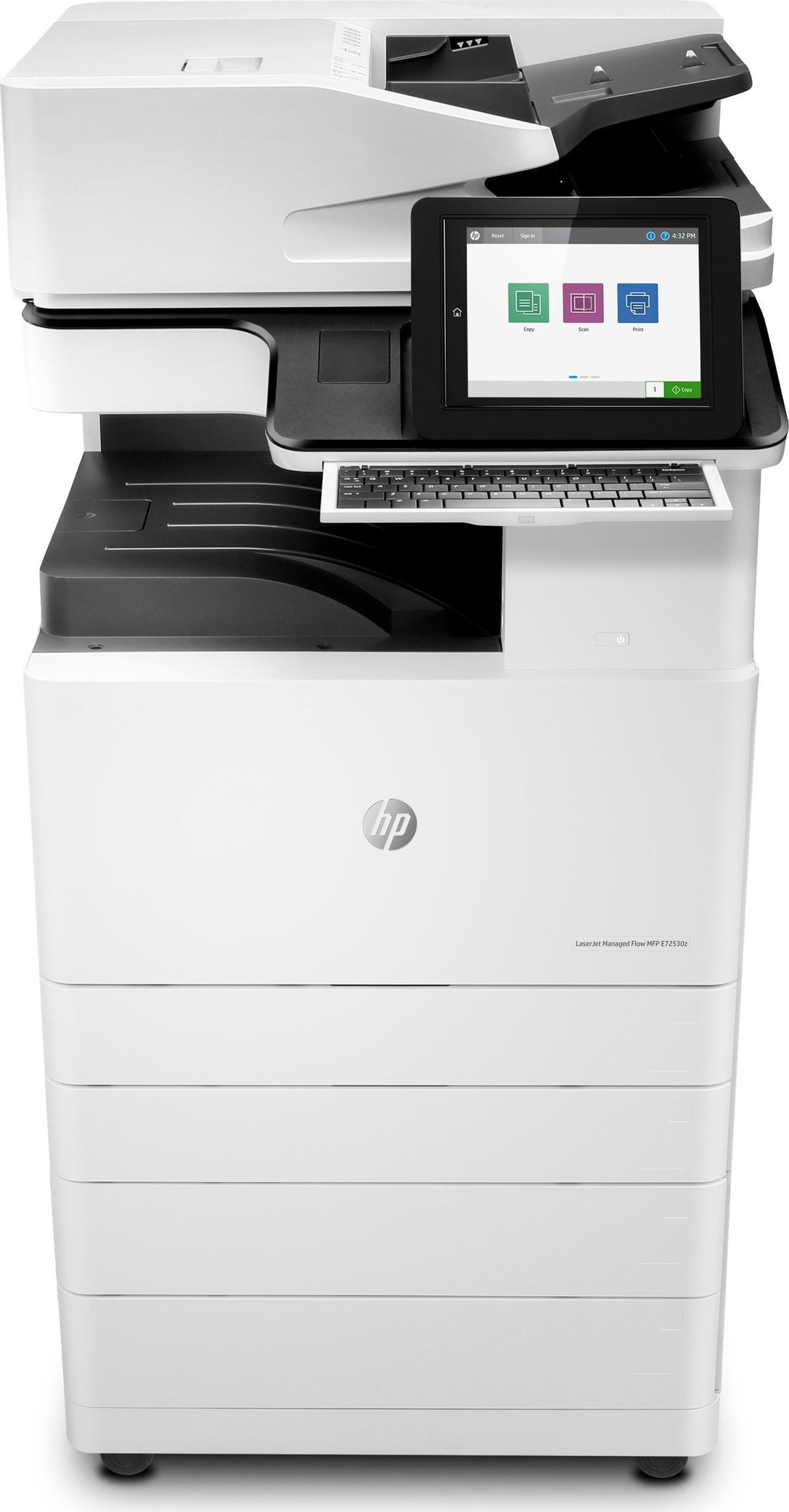 HP LaserJet Managed Flow MFP E72530z Printer