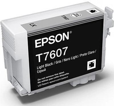 Epson 760 C13T760700 Light Black Genuine Ink Cartridge 180 Prints
