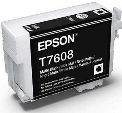Epson 760 C13T760800 Matte Black Genuine Ink Cartridge 180 Prints