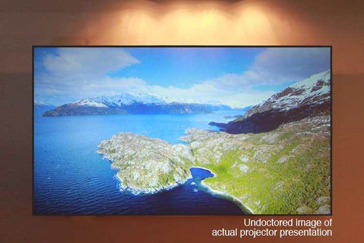 135" FIXED FRAME 16:9 POLARSTAR EFINITY SCREEN WITH POLAR STAR MATERIA