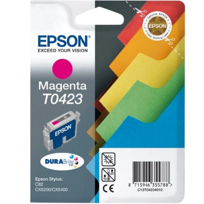 Epson T0423 C13T042390 Magenta Genuine Ink Cartridge 420 Prints
