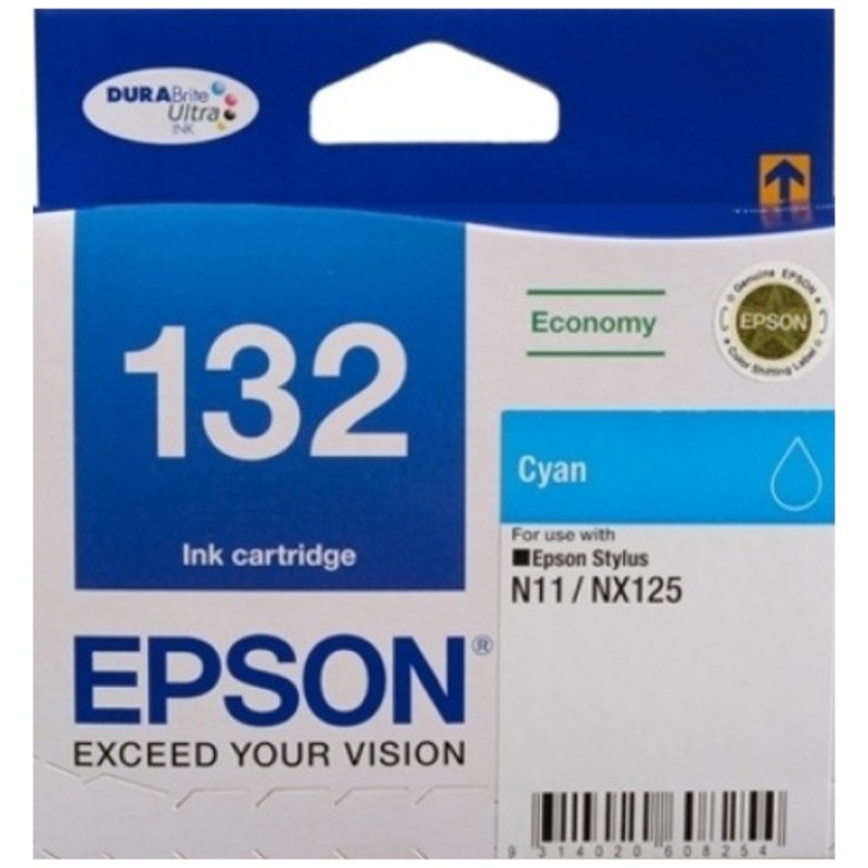Genuine Epson T1322 Cyan Ink Cartridge 200 Page