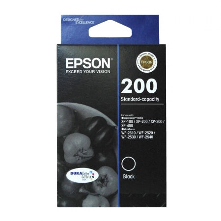 Epson 200 C13T200192 Black Genuine Ink Cartridge 175 Prints