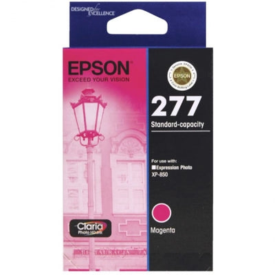 Genuine Epson 277 C13T277392 Magenta Ink Cartridge 360 Prints
