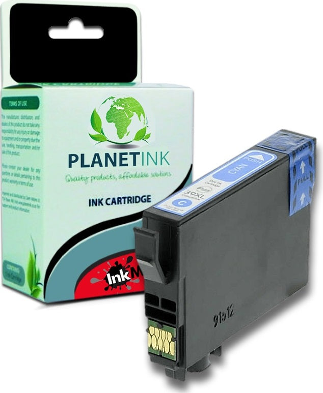 Epson 39XL C13T04L292 Cyan Compatible Ink Cartridge 350 Print