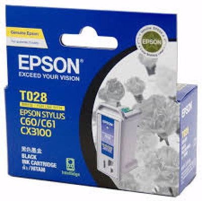 Epson T028 C13T028091 Black Genuine Ink Cartridge 420 Prints