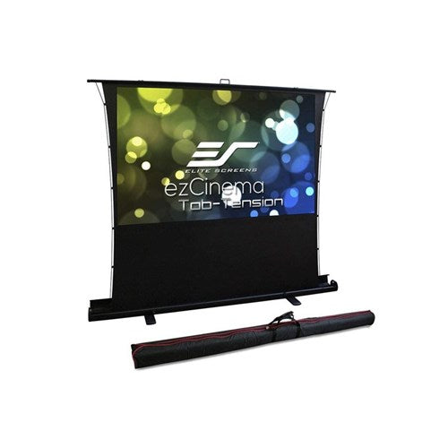 Elite Screens FT84XWV 84" 4:3 Portable Tension Floor Pull Up Projector Screen