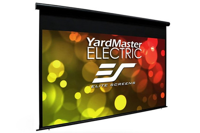 150" MOTORISED 16:9 PROJECTOR SCREEN  FIBREGLASS BACK  FLAME RETARDANT