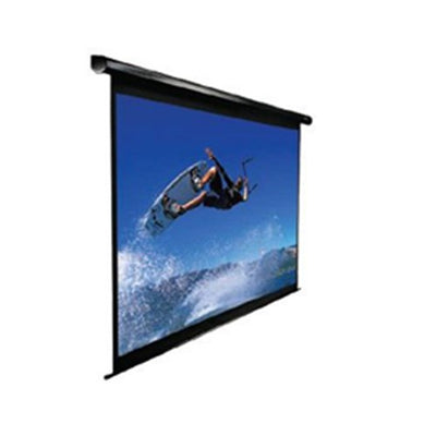 150" MOTORISED 16:9 PROJECTOR SCREEN  IR & RF CONTROL  WHITE 12V TRIGGER & SWITCH  VMAX2