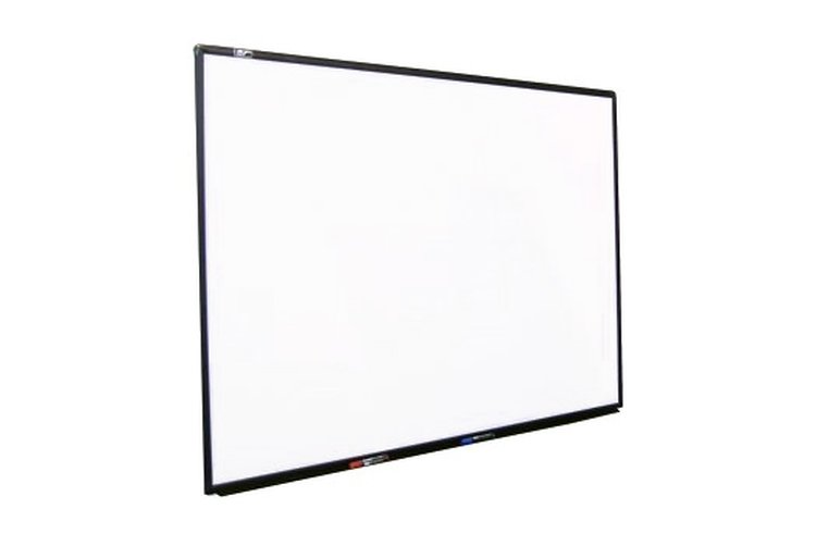 77" 4:3 WHITEBOARD  LOW GLOSS MATT FINISH PROJECTION WHITEBOARD SCREEN UNIVERSA