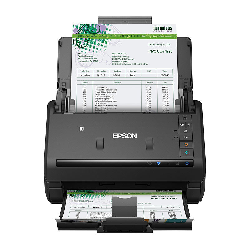 Epson WorkForce ES500WR A4 Colour Scanner 35pp