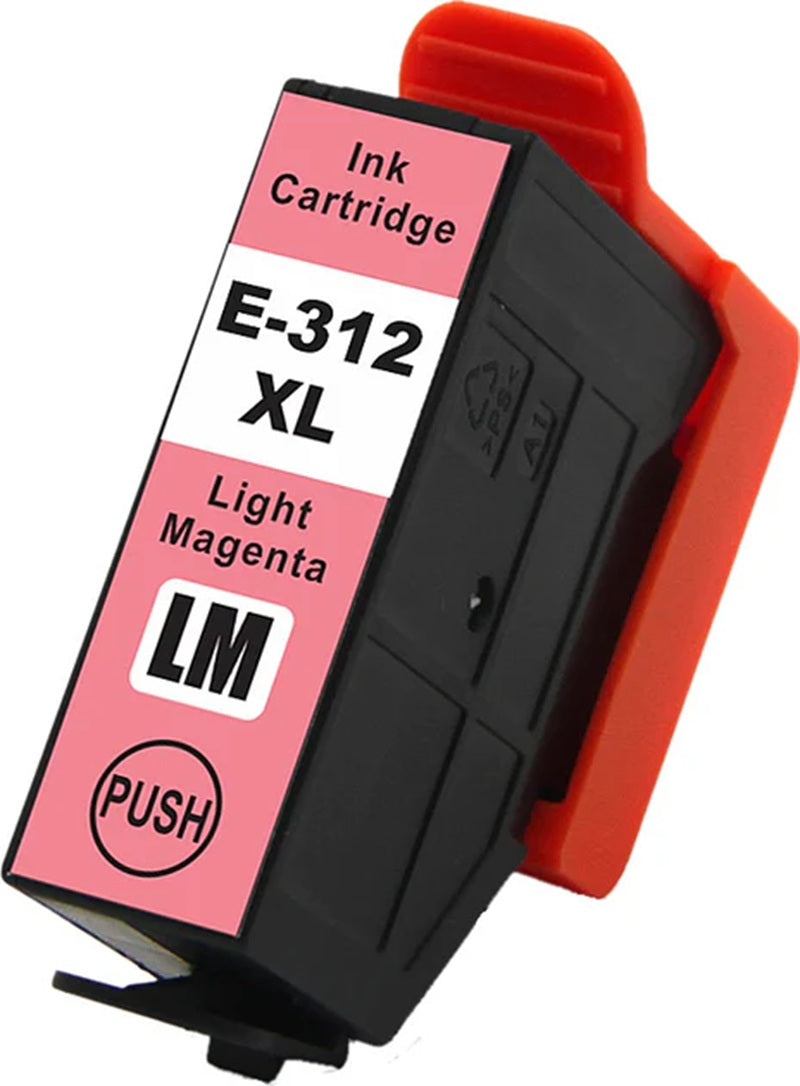 Epson 312XL C13T183692 Light Magenta Compatible Ink Cartridge 830 Print