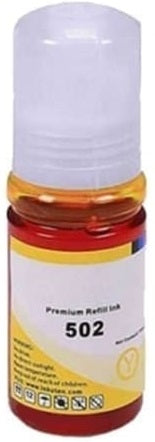 Epson T502 Yellow Compatible EcoTank Ink Bottle  C13T03K492 6,000 Print
