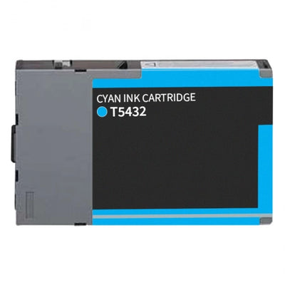 Compatible Epson T5432 Cyan Ink Cartridge C13T543200 110ml