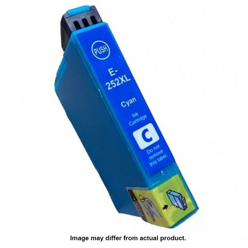Epson 252XL C13T253292 Cyan Compatible Ink Cartridge 1,100 Print