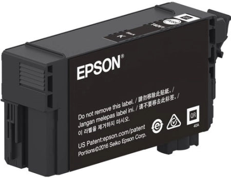 Genuine Epson 50ml Black Ink Cartridge UltraChrome XD2 C13T40S100