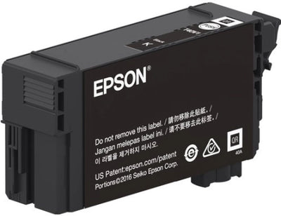 Genuine Epson 50ml Black Ink Cartridge UltraChrome XD2 C13T40S100