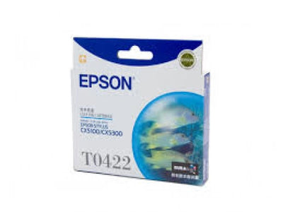 Epson T0422 C13T042290 Cyan Genuine Ink Cartridge 420 Prints