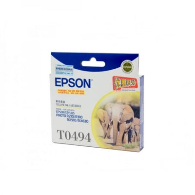 Epson T0494 C13T049490 Yellow Genuine Ink Cartridge 430 Prints