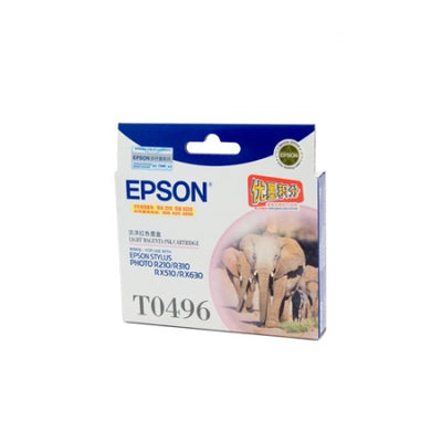 Epson T0496 C13T049690 Light Magenta Genuine Ink Cartridge 430 Prints