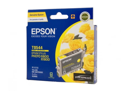 Epson T0544 C13T054490 Yellow Genuine Ink Cartridge 440 Prints
