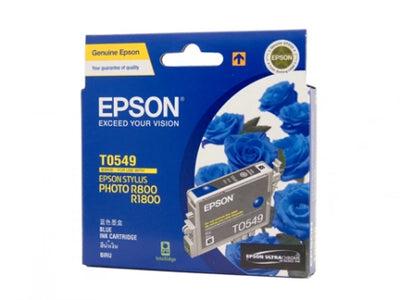 Epson T0549 C13T054990 Blue Genuine Ink Cartridge 440 Prints