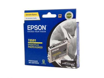 Epson T0591 C13T059190 Black Genuine Ink Cartridge 450 Prints