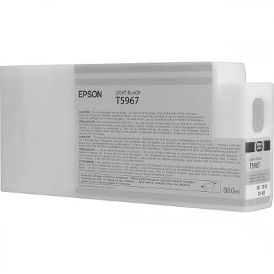 Genuine Epson 350ml UltraChrome T5967 Light Black Ink Cartridge C13T596700 PRO 7700 9900