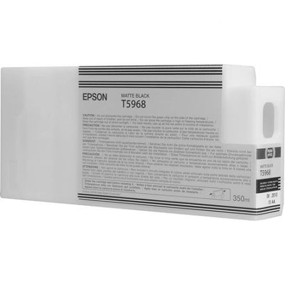 Genuine Epson 350ml UltraChrome T5968 C13T596800 Matte Black Ink Cartridge C13T596700 PRO 7700 9900