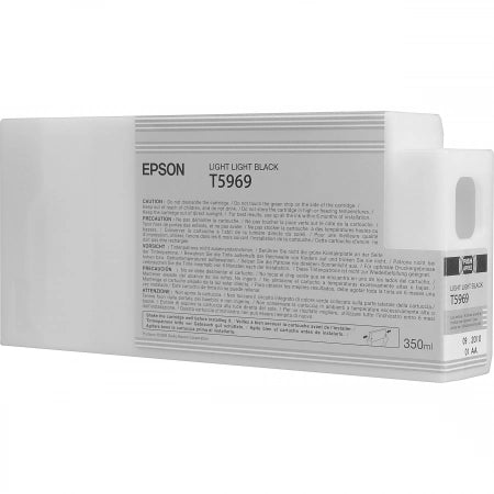 Genuine Epson 350ml UltraChrome T5969 Light Light Black Ink Cartridge C13T596900 PRO 7700 9900