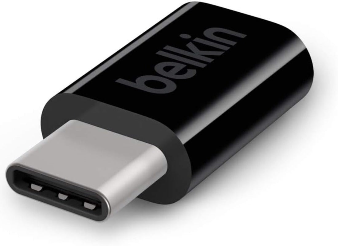 Belkin USB C to Micro USB 2.0 Adapter 5Gbps Type-C 12W 5V 2.4Amp Box 260