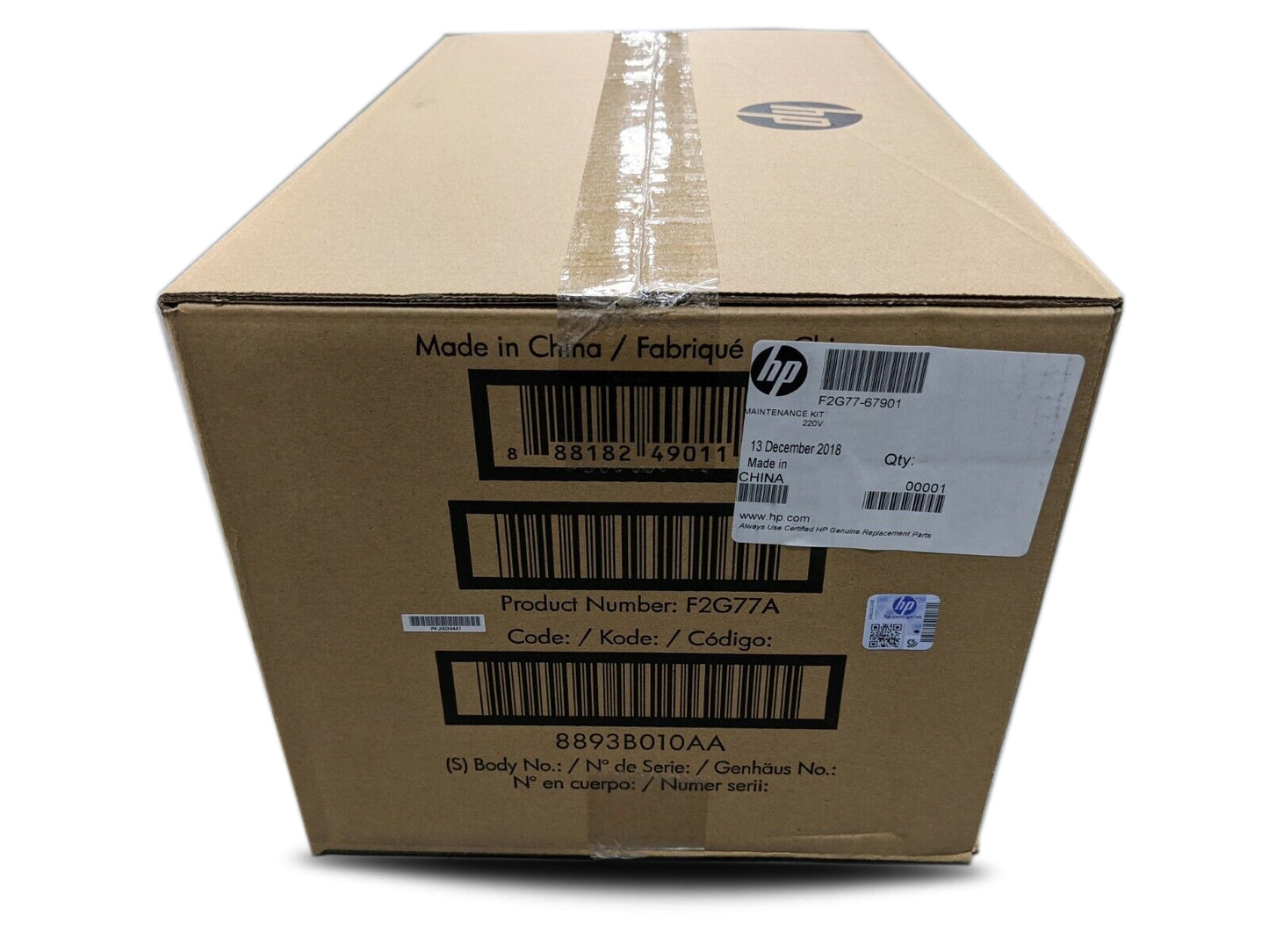 Genuine HP F2G77A Fuser Maintenance Kit 225K Page