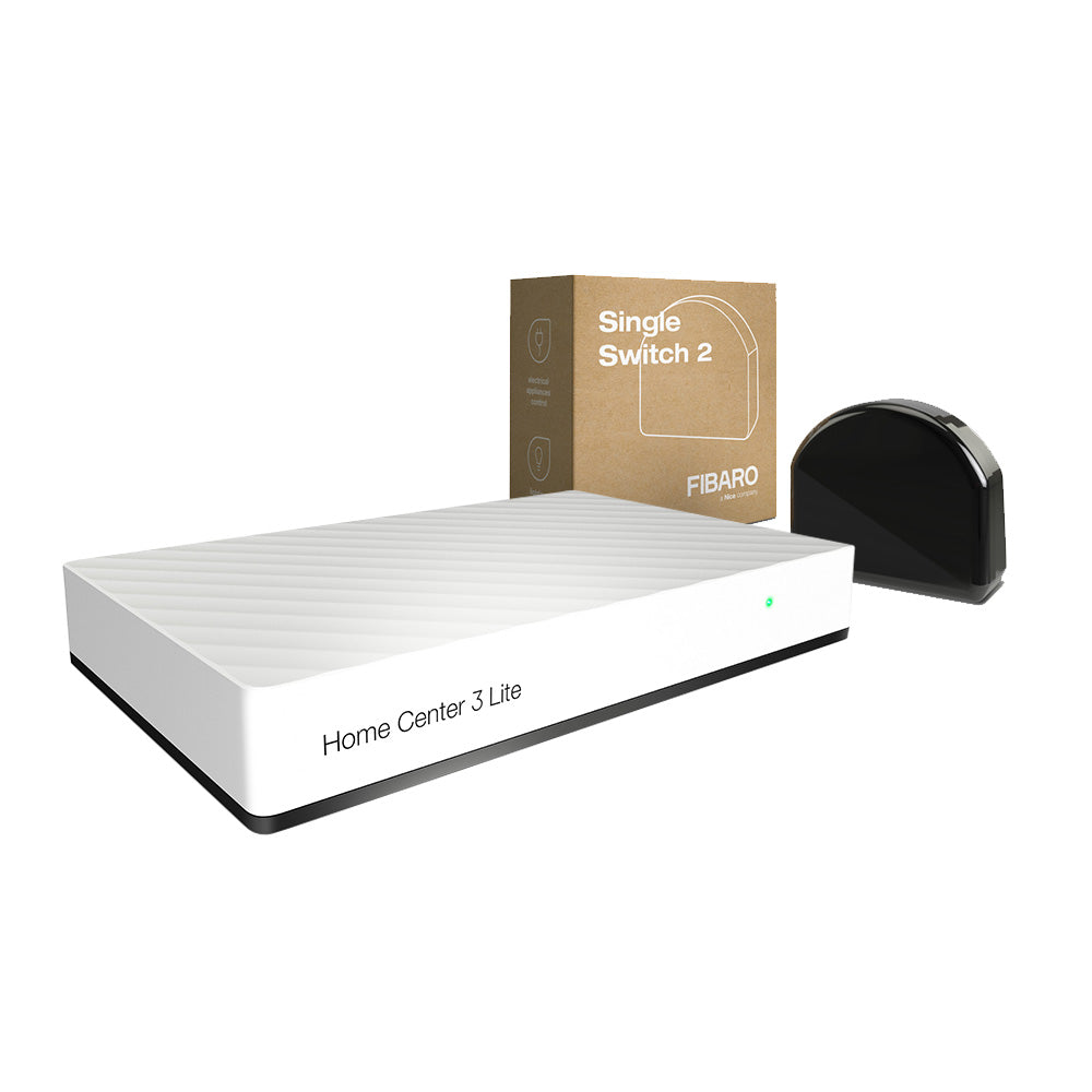 Fibaro Single Switch Bundle Buy 10 Single Switches and Get an HC3L for One Dollar