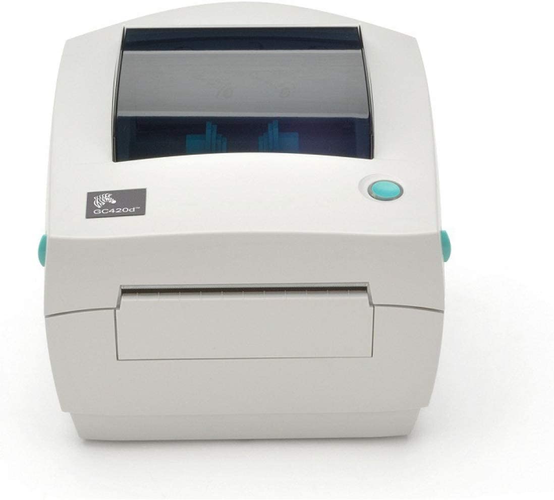 Second-Hand Zebra GC420D Direct Thermal Desktop Label Printer, 203DPI, Serial, Parallel, USB 2.0
