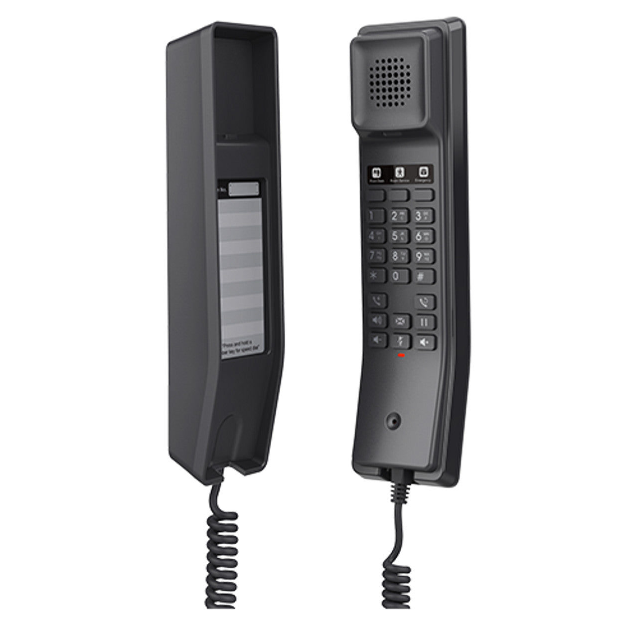 COMPACT HOTEL PHONE W/ BUILT-IN WIFI - BLACK