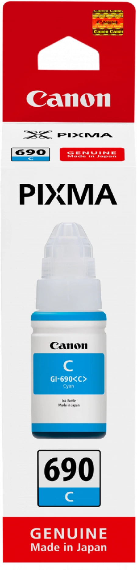 Genuine Canon GI690C Cyan Ink Bottle 10,000 Prints