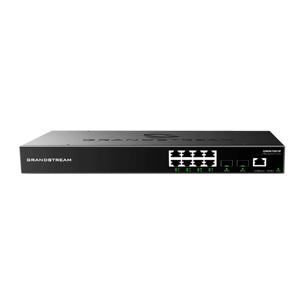ENTERPRISE LAYER 2+ MANAGEDA A POE NETWORK SWITCH  8 X GIGE  2 X SFP