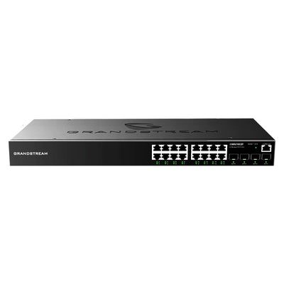 ENTERPRISE LAYER 2+ MANAGEDA A POE NETWORK SWITCH  16 X GIGE  4 X SFP