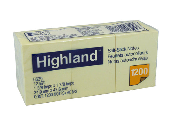 Highland Notes 6539 Pk12 Bx36