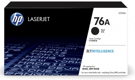 Genuine HP 76A CF276A Black Toner Cartridge / HP M404 / M428 / 3,000 Pages