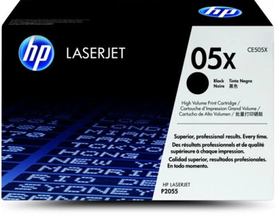 Genuine HP 05X CE505X Toner Cartridge 6,500 Pages
