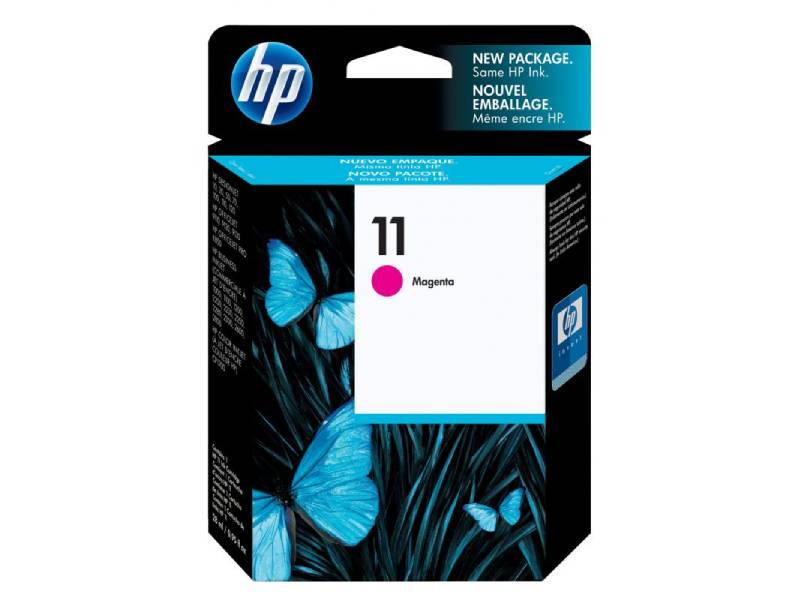 HP 11 C4837A Magenta Genuine Ink Cartridge 1,830 Print