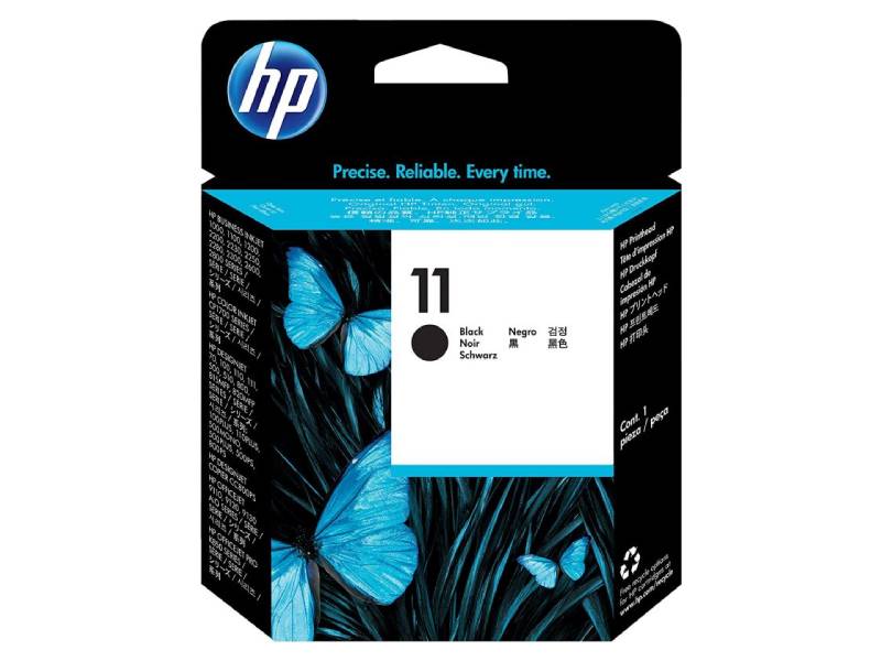 Genuine HP 11 C4810A Black Print Head 16,000 Print